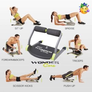 Smart Wonder Core 6 In 1 Pack Fitness Equipment