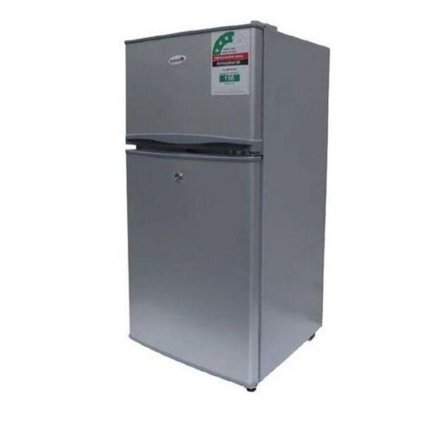 Volsmart Fridge 108L Double Doors VL-BCD108 with Lock and Keys
